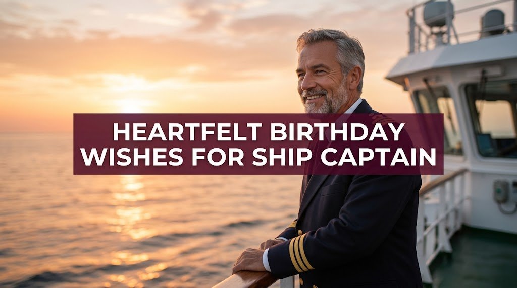 Heartfelt Birthday Wishes for Ship Captain
