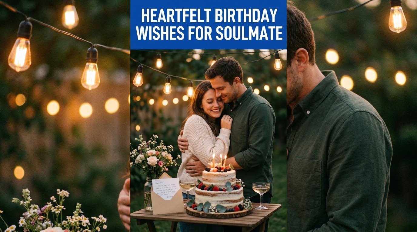 Heartfelt Birthday Wishes for Soulmate