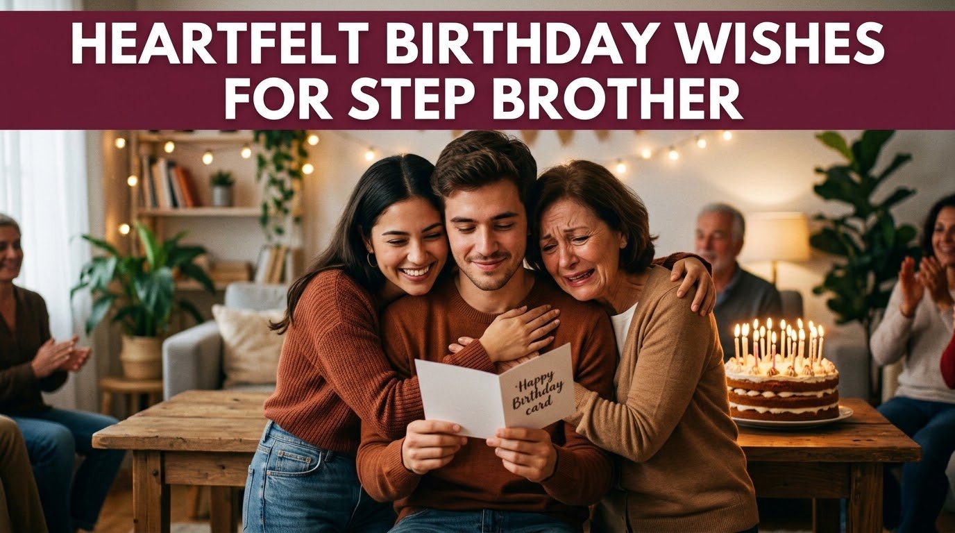 Heartfelt Birthday Wishes for Step Brother