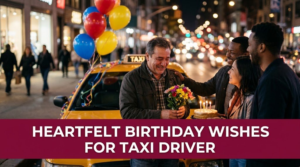 Heartfelt Birthday Wishes for Taxi Driver