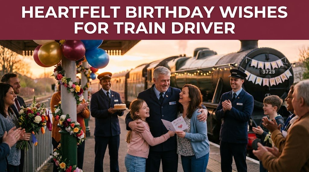 Heartfelt Birthday Wishes for Train Driver