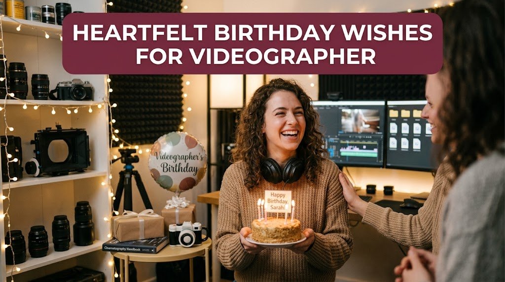 Heartfelt Birthday Wishes for Videographer