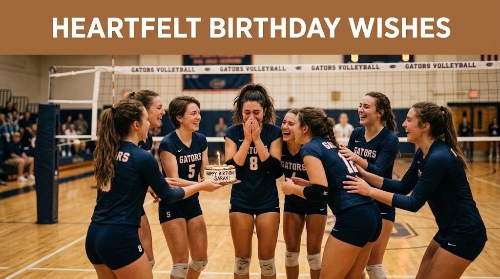 Heartfelt Birthday Wishes for Volleyball Player
