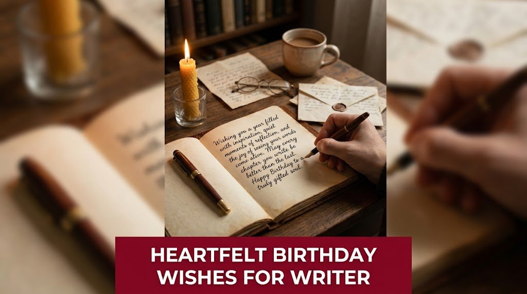 Heartfelt Birthday Wishes for Writer