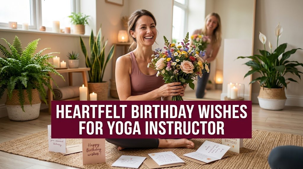 Heartfelt Birthday Wishes for Yoga Instructor