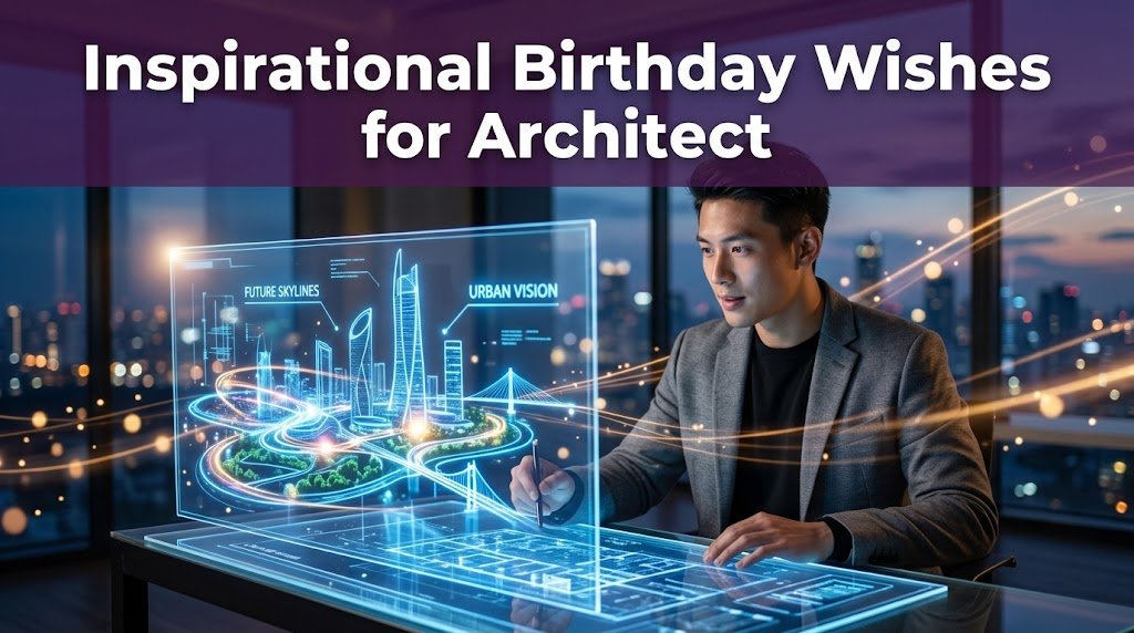 Inspirational Birthday Wishes for Architect