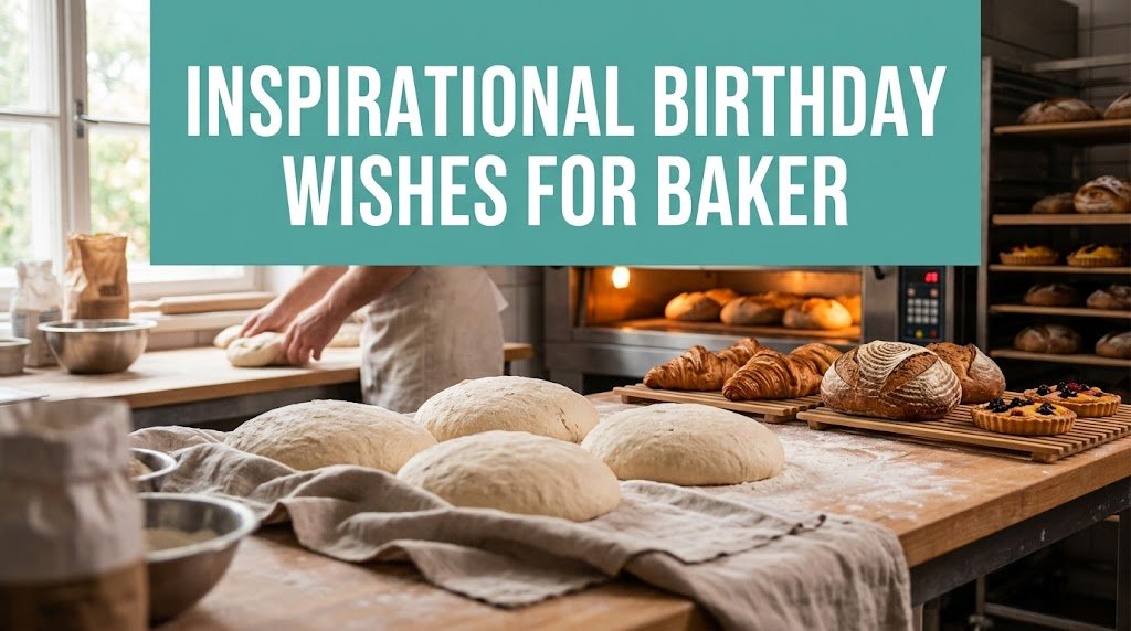 Inspirational Birthday Wishes for Baker