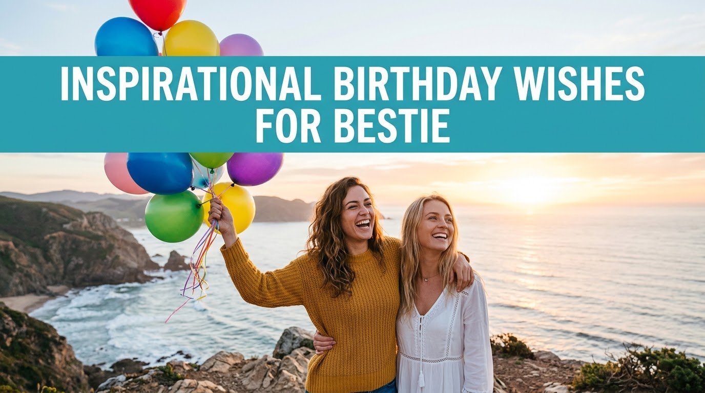 Inspirational Birthday Wishes for Bestie