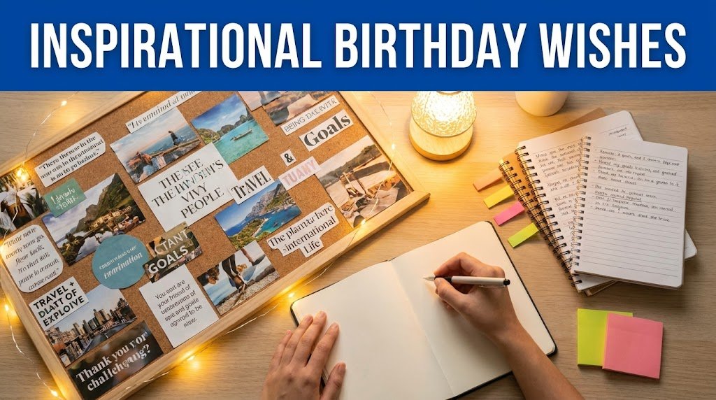 Inspirational Birthday Wishes for Blogger