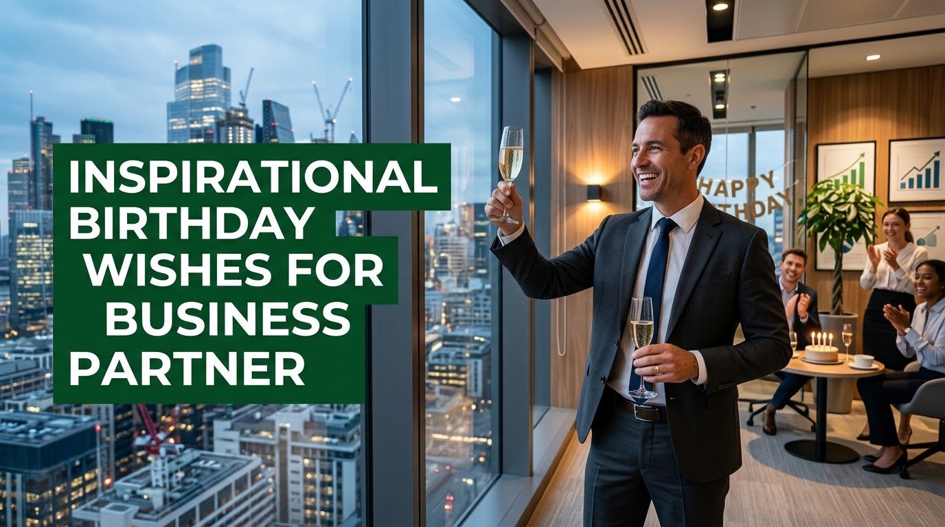Inspirational Birthday Wishes for Business Partner