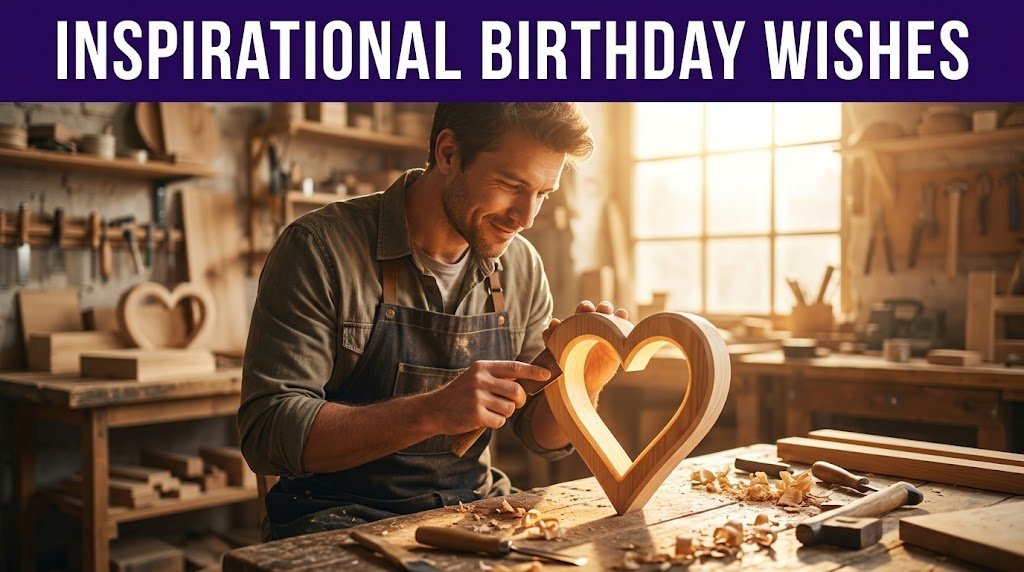 Inspirational Birthday Wishes for Carpenter