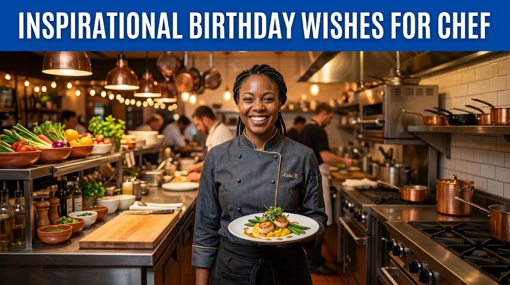 Inspirational Birthday Wishes for Chef