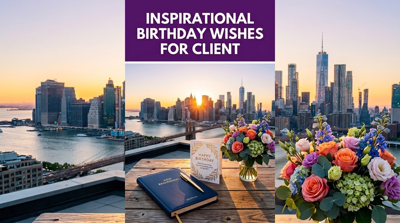 Inspirational Birthday Wishes for Client