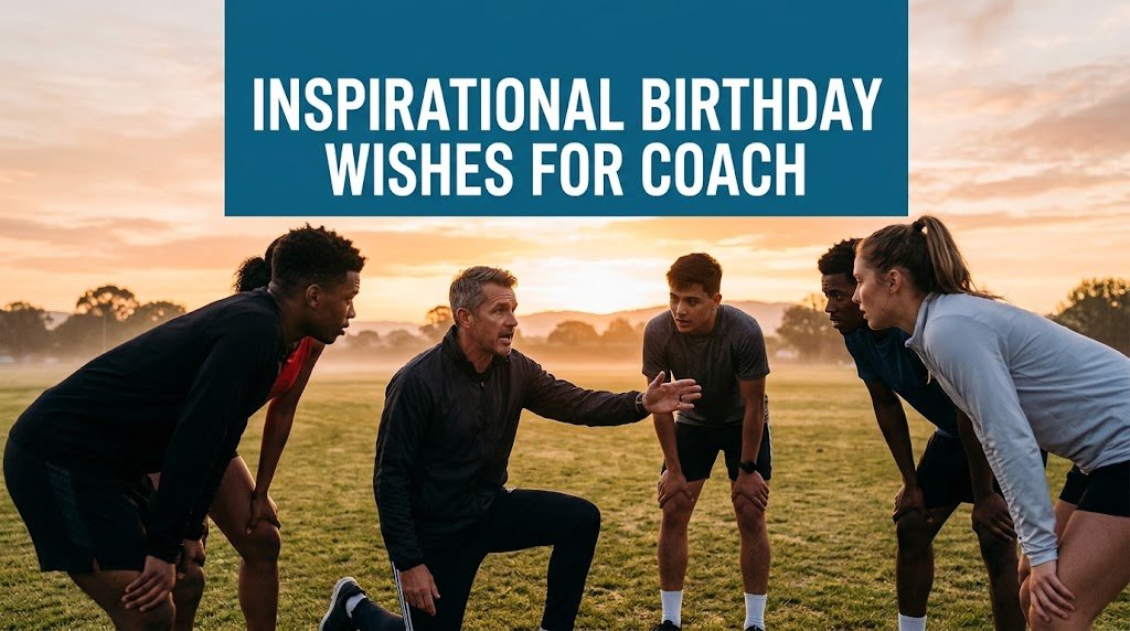 Inspirational Birthday Wishes for Coach