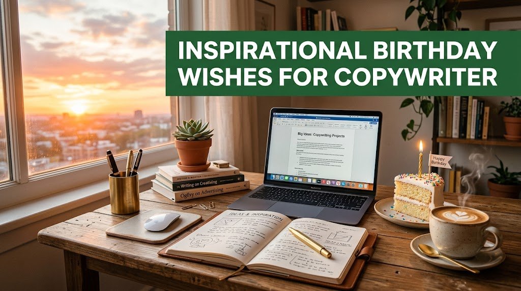 Inspirational Birthday Wishes for Copywriter