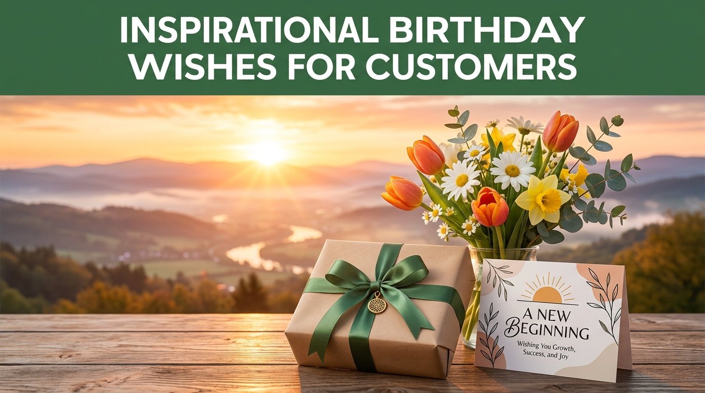 Inspirational Birthday Wishes for Customers