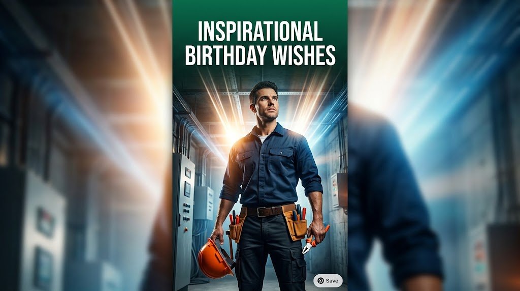 Inspirational Birthday Wishes for Electrician