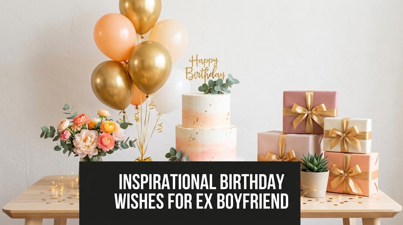 Inspirational Birthday Wishes for Ex Boyfriend