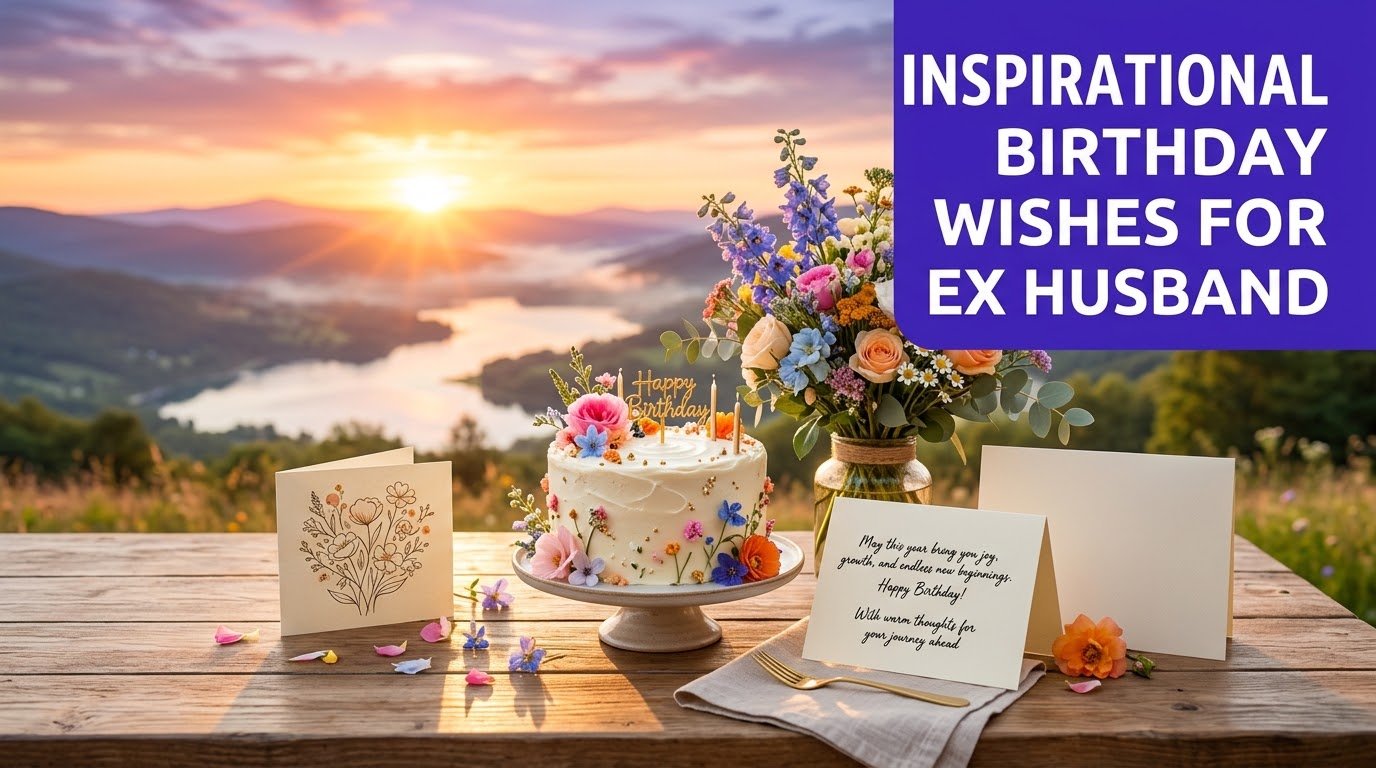 Inspirational Birthday Wishes for Ex Husband