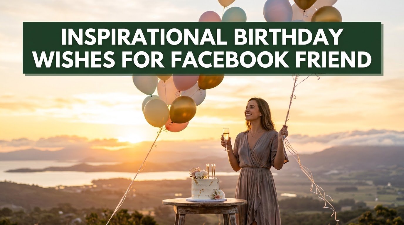 Inspirational Birthday Wishes for Facebook Friend