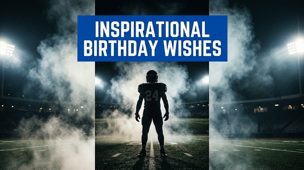 Inspirational Birthday Wishes for Football Player