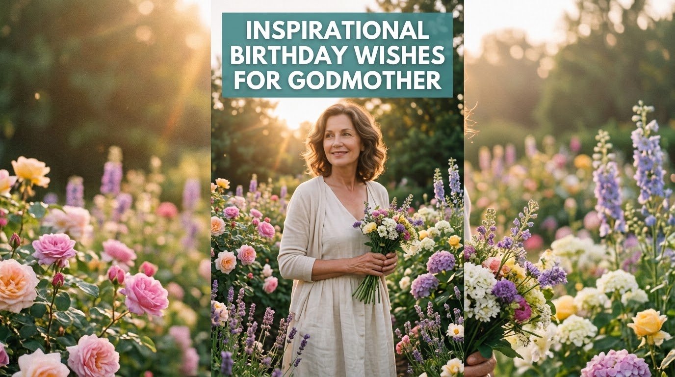 Inspirational Birthday Wishes for Godmother