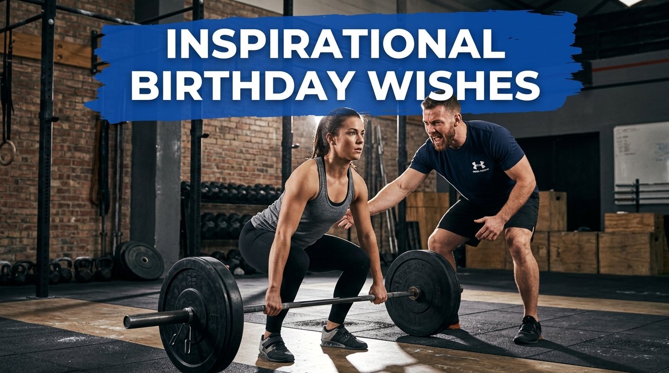 Inspirational Birthday Wishes for Gym Trainer
