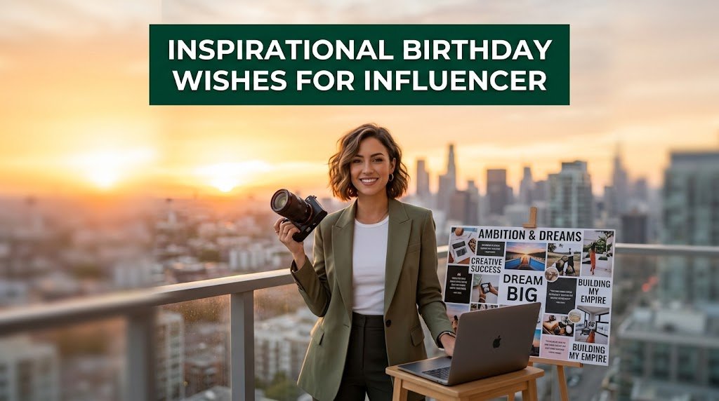 Inspirational Birthday Wishes for Influencer