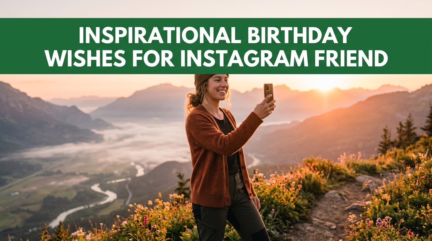 Inspirational Birthday Wishes for Instagram Friend