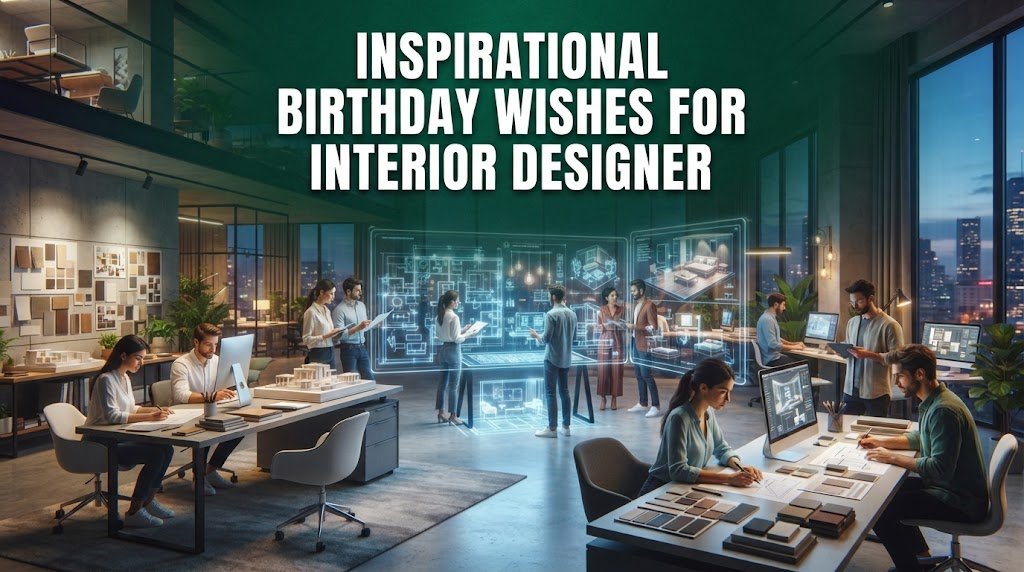 Inspirational Birthday Wishes for Interior Designer