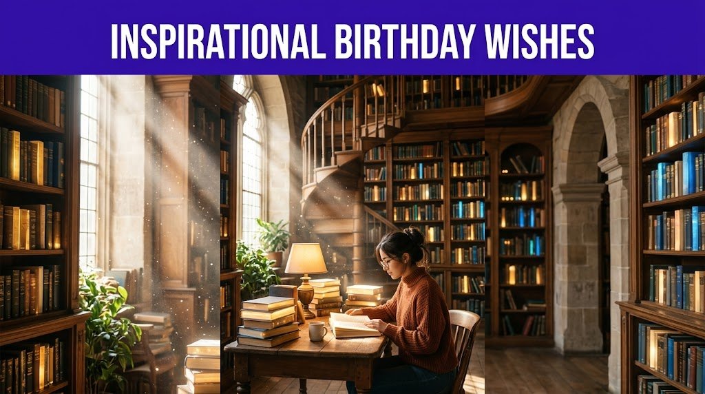 Inspirational Birthday Wishes for Librarian