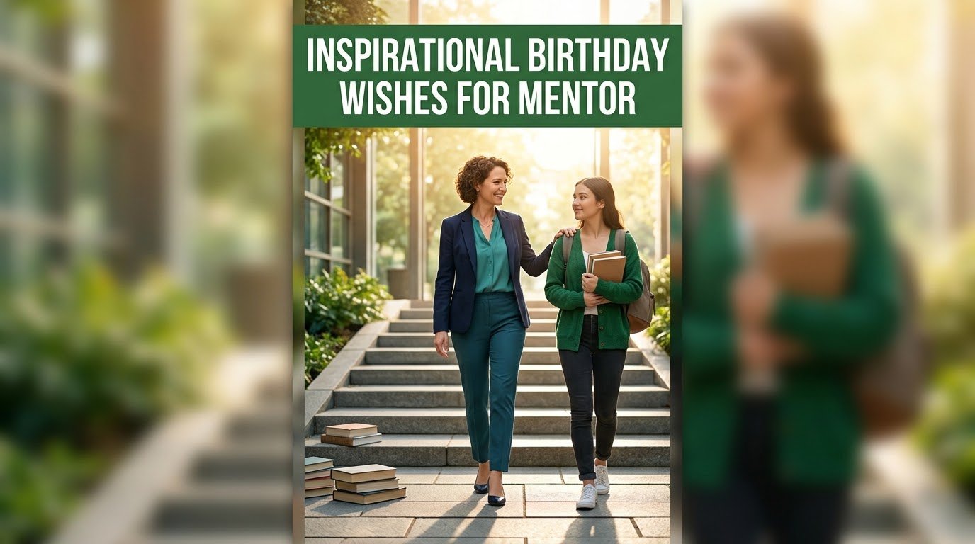 Inspirational Birthday Wishes for Mentor