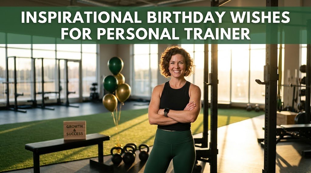 Inspirational Birthday Wishes for Personal Trainer
