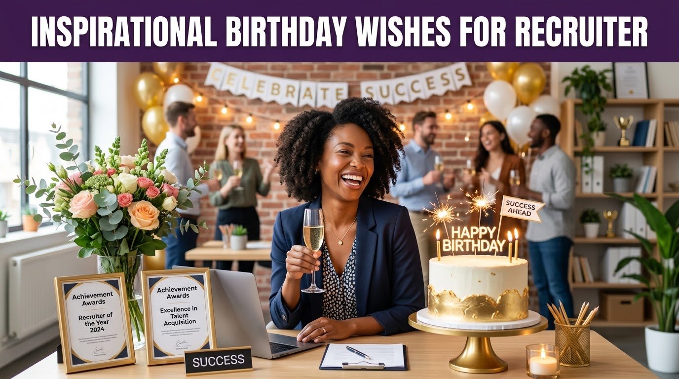 Inspirational Birthday Wishes for Recruiter