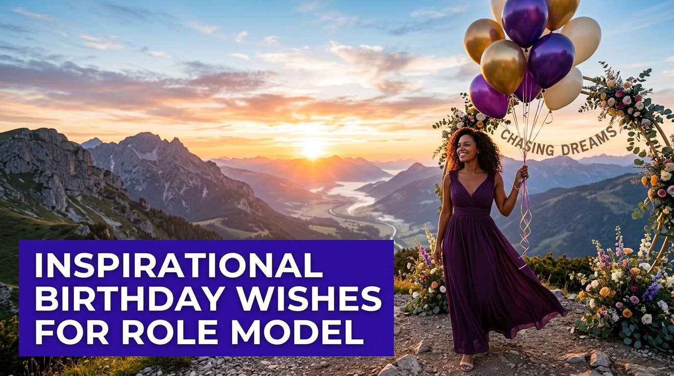 Inspirational Birthday Wishes for Role Model