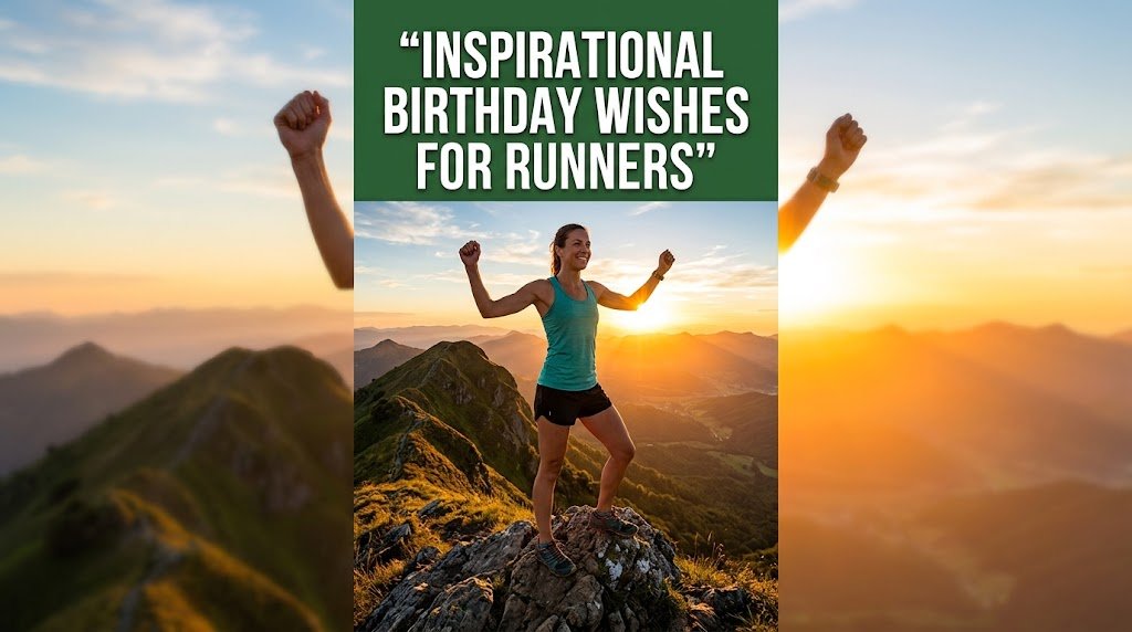 Inspirational Birthday Wishes for Runner
