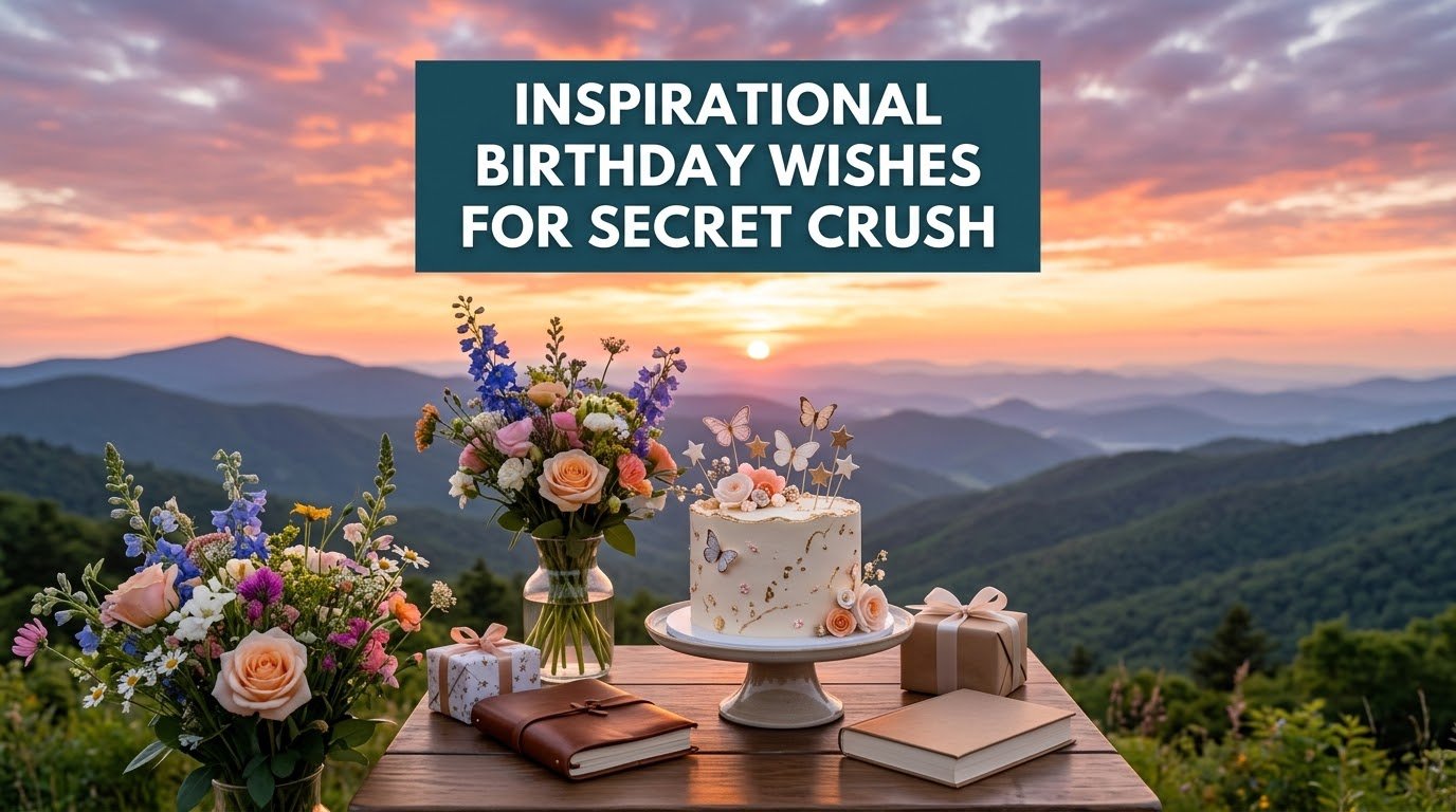 Inspirational Birthday Wishes for Secret Crush
