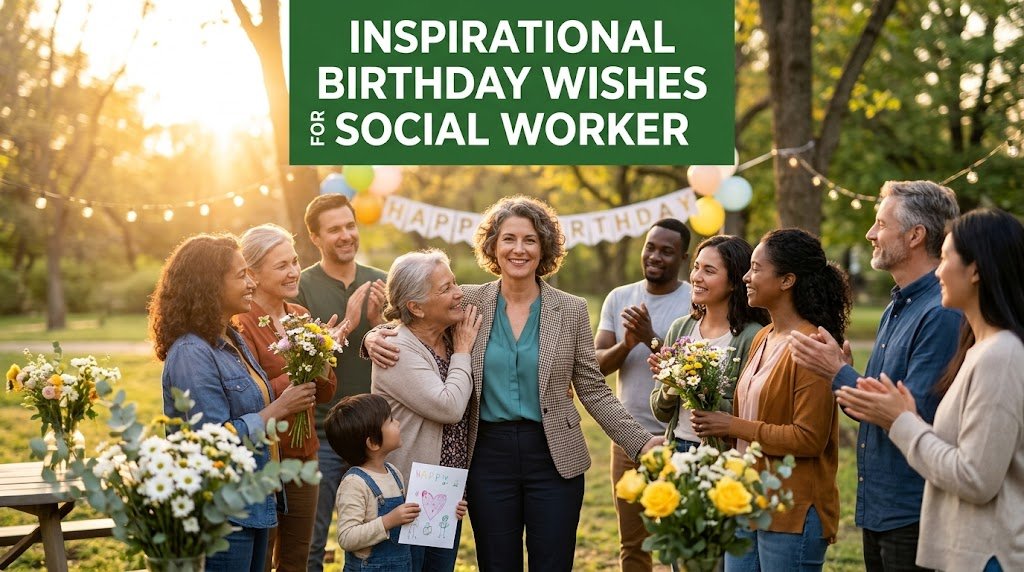 Inspirational Birthday Wishes for Social Worker