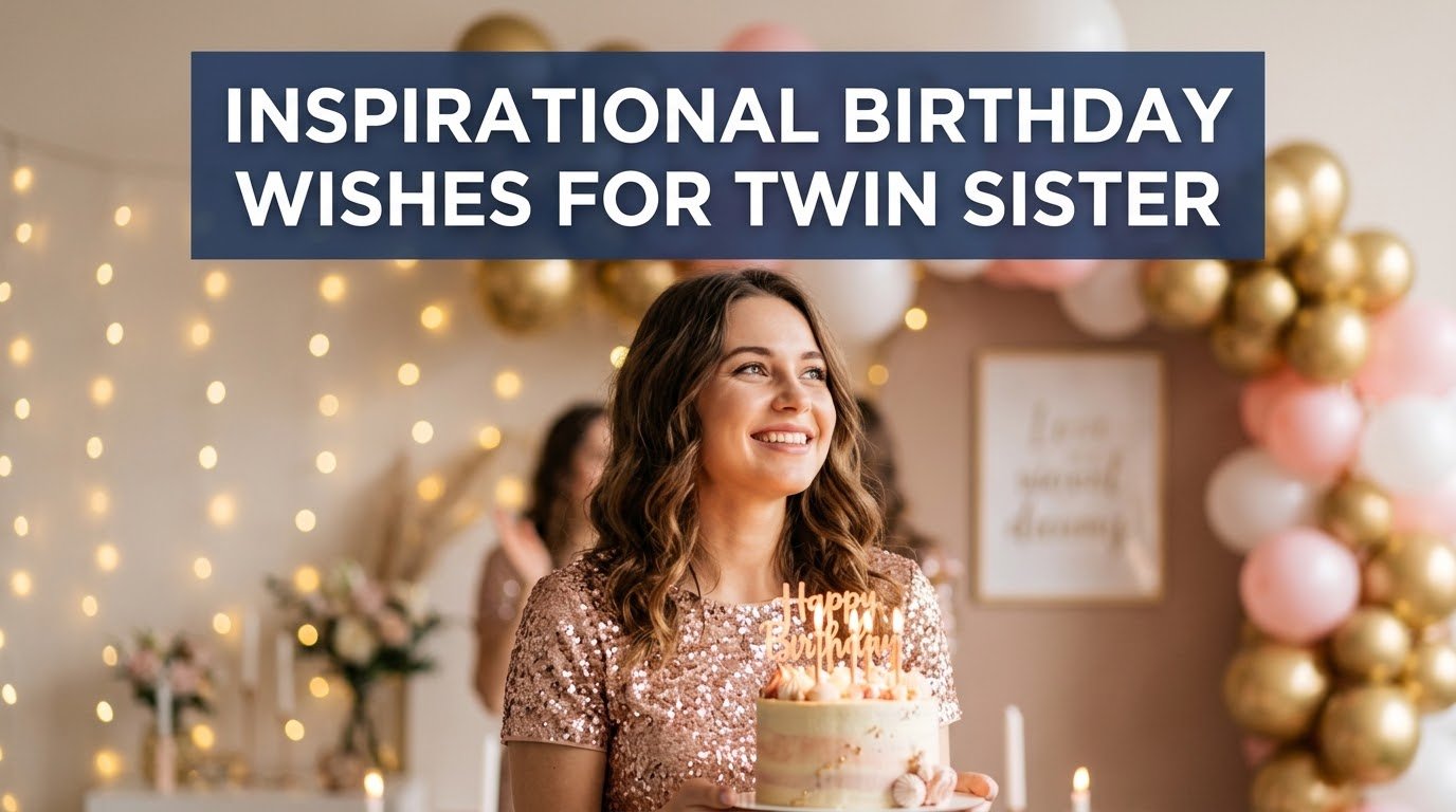 Inspirational Birthday Wishes for Twin Sister