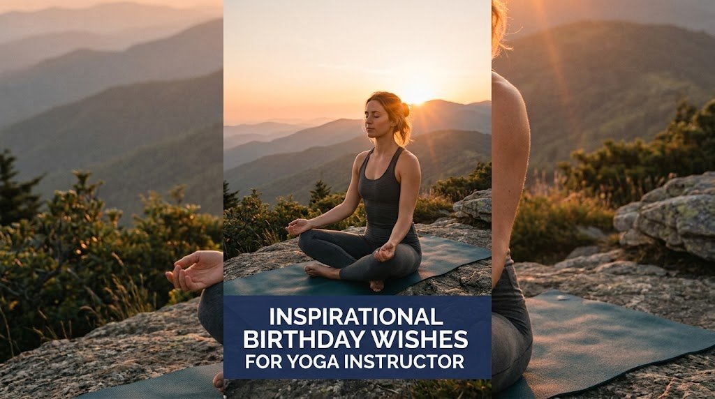 Inspirational Birthday Wishes for Yoga Instructor