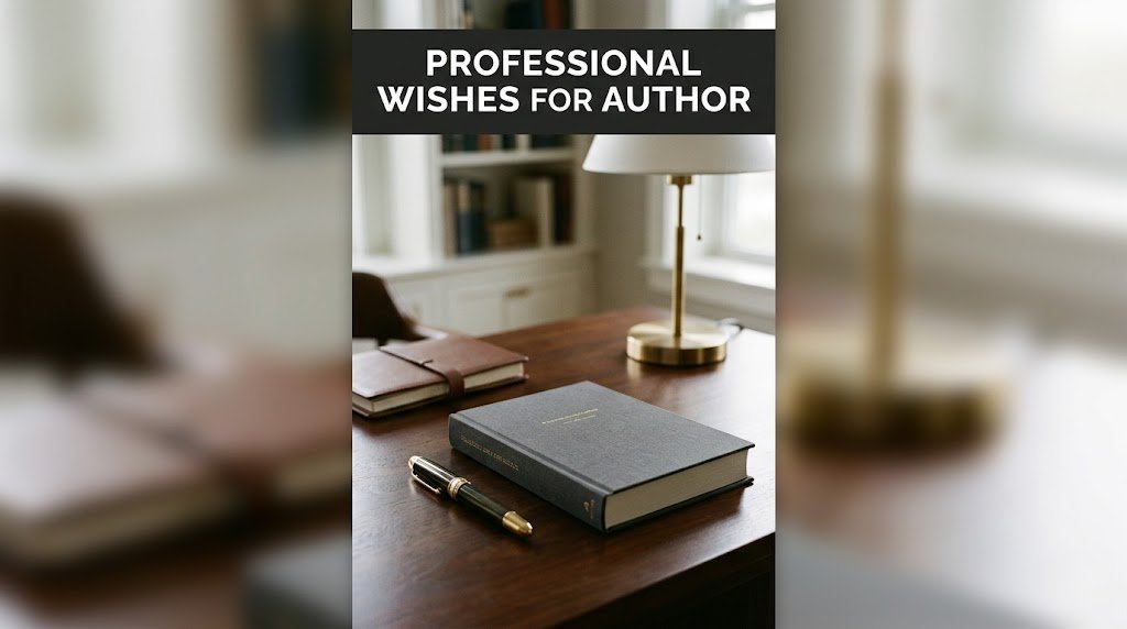 Professional Birthday Wishes for Author