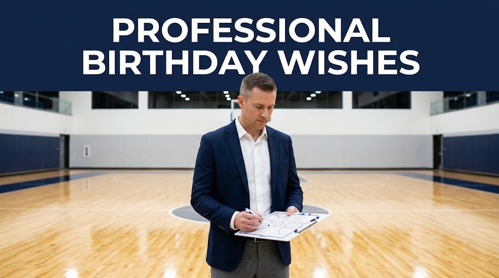 Professional Birthday Wishes for Basketball Player