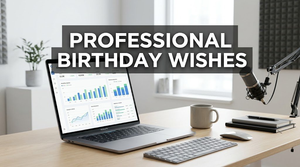 Professional Birthday Wishes for Content Creator