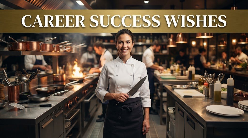 Professional Birthday Wishes for Cook Career Success Growth Future Journey