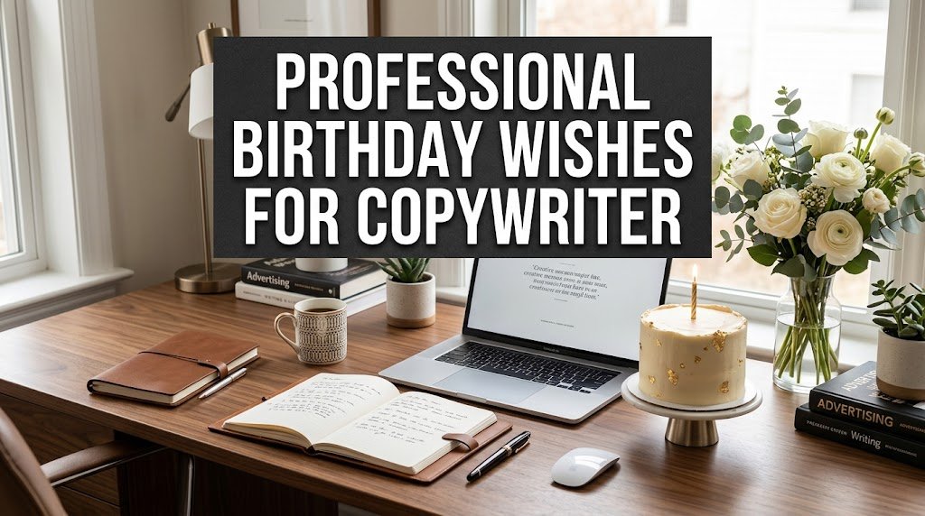 Professional Birthday Wishes for Copywriter