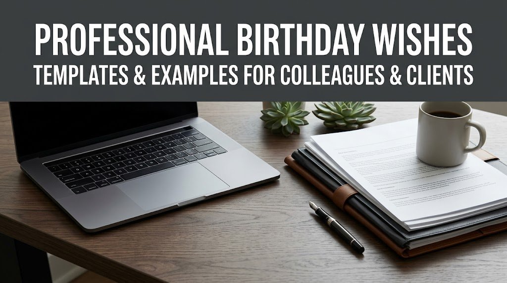 Professional Birthday Wishes for Editor