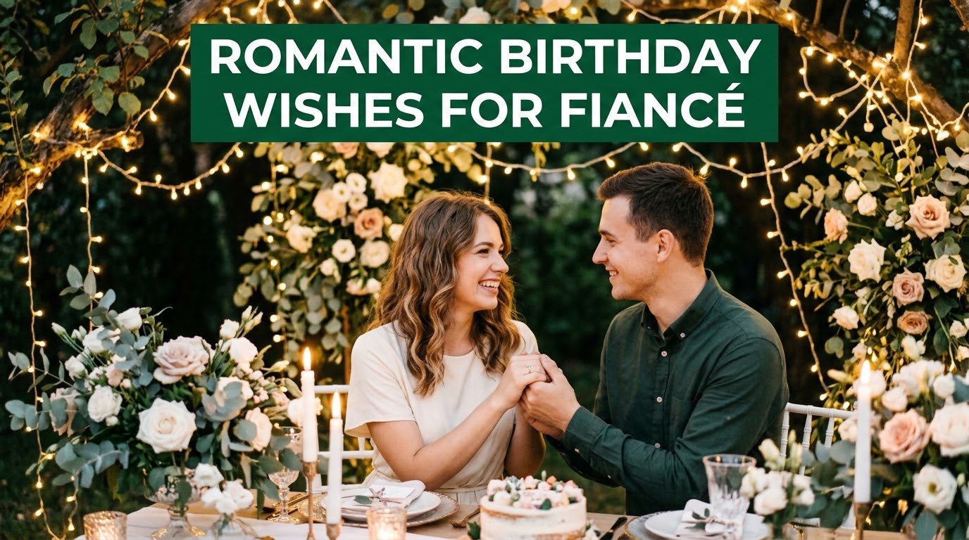 Romantic Birthday Wishes for Fiancé