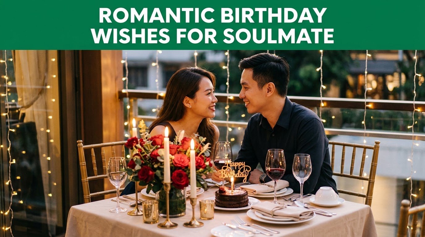 Romantic Birthday Wishes for Soulmate