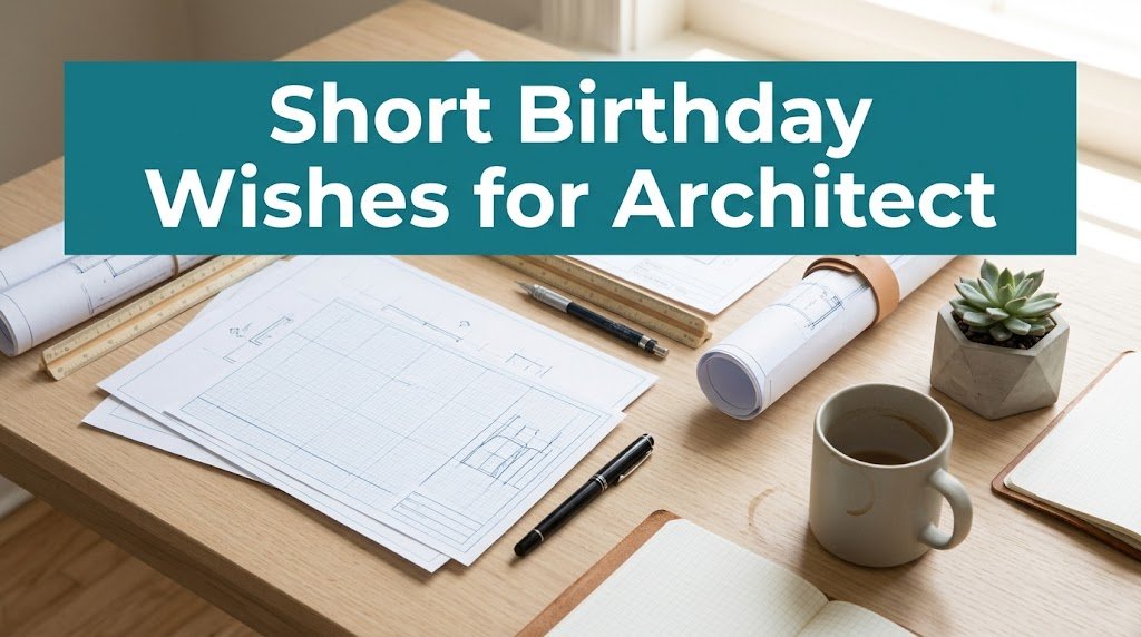 Short Birthday Wishes for Architect