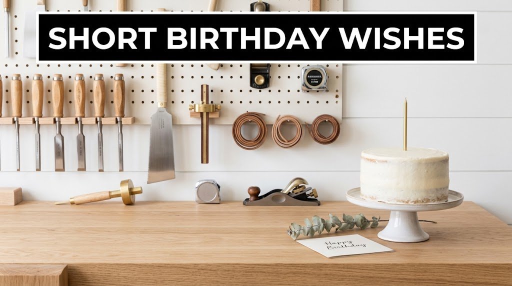 Short Birthday Wishes for Carpenter